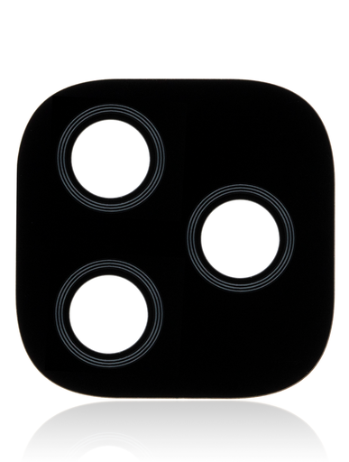 Back Camera Lens (Glass Only) With Adhesive Compatible For Motorola Moto E7 Plus (XT2081/2020) (Black)