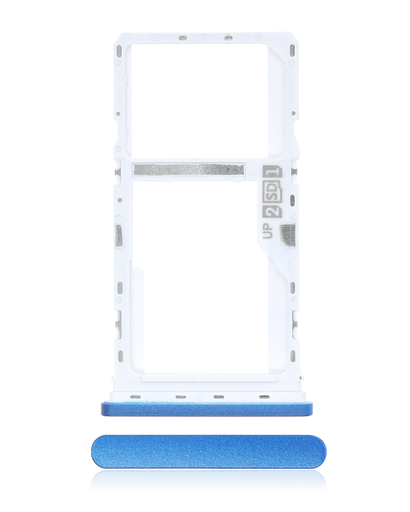 Sim Card Tray Compatible For Motorola Moto E7 Plus (XT2081/2020) (Navy Blue)