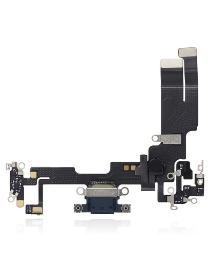 Charging Port Flex Cable Compatible For iPhone 14 (Premium) (Midnight)