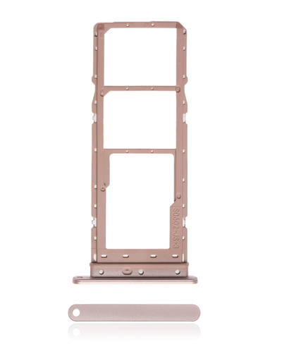 Dual Sim Card Tray Compatible For Motorola Moto E40 (XT2159/2021) (Pink Clay)