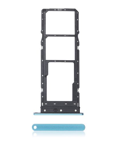 Dual Sim Card Tray Compatible For Motorola Moto E20 (XT2155/2021) (Green)