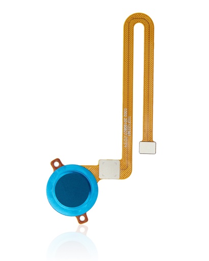 Fingerprint Reader With Flex Cable Compatible For Motorola Moto E6 Play (XT2029/2019) (Peacock Blue)