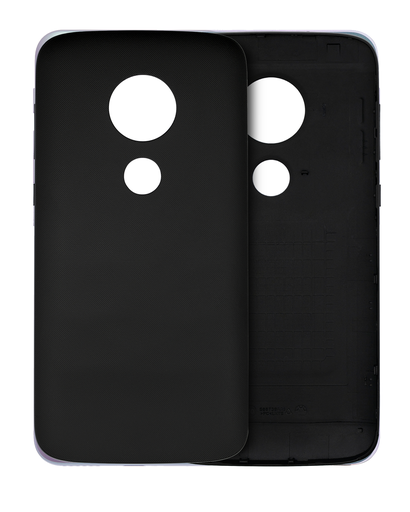 Back cover Glass Compatible For Motorola Moto E5 Play (XT1921/2018) (Black)
