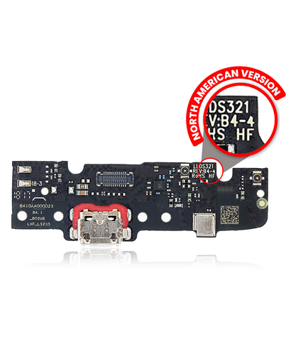 Charging Port Assembly Compatible For Motorola Moto E5 Plus/E5 Supra (XT1924/2018) (US Version)