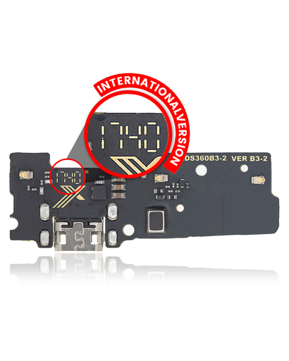 Charging Port Board Compatible For Motorola Moto E4 Plus (XT1774/XT1771/2017) (International Version/Rev 1702)