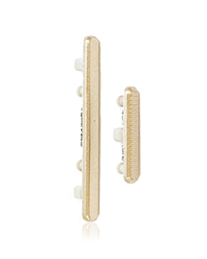 Power &amp; Volume Button Compatible For Motorola Moto E4 Plus (XT1774/2017) (Gold)