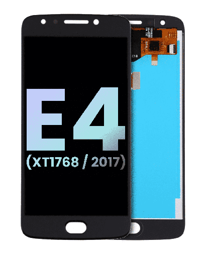LCD Assembly Without Frame Compatible For Motorola Moto E4 (XT1768/2017) (Genuine OEM) (Black)