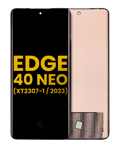 OLED Assembly Without Frame Compatible For Motorola Moto Edge 40 Neo (XT2307-1/2023)/Moto Edge 2024 (XT2405/2024) (Refurbished) (All Colors)