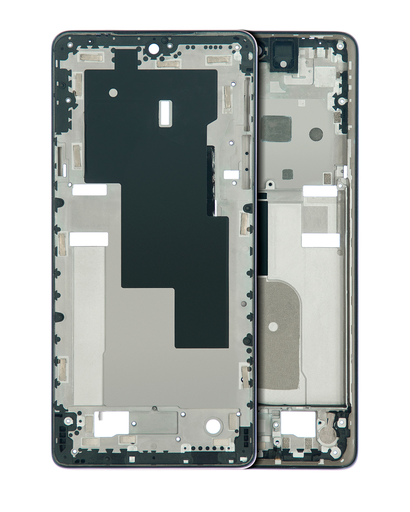 Mid-Frame Housing Compatible For Motorola Edge Plus (XT2201-4/2022)/Edge 30 Pro (XT2201-1/2022) (Cosmos Blue)