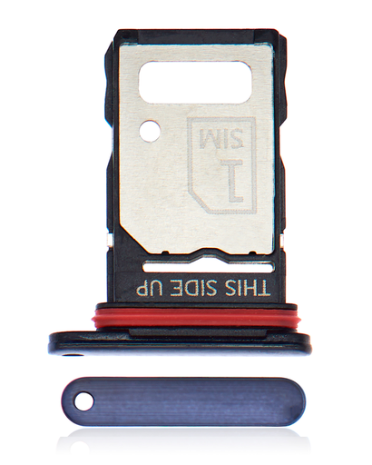 Dual Sim Card Tray Compatible For Motorola Edge X30 5G (XT2201-2/6/2021)/Edge Plus (XT2201-4/2022)/Edge 30 Pro (XT2201-1/2022) (Black)