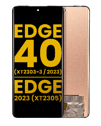 OLED Assembly Without Frame Compatible For Motorola Moto Edge 40 (XT2303-3/2023)/Edge 2023 (XT2305) (Refurbished) (All Colors)