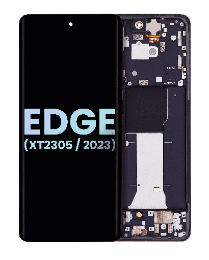 LCD Assembly For Motorola Moto Edge (XT2305/2023) (Jet Black) (Genuine OEM)