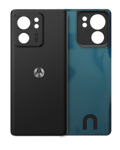 Back Cover Compatible For Motorola Moto Edge (XT2305/2023) (Jet Black) (Genuine OEM)