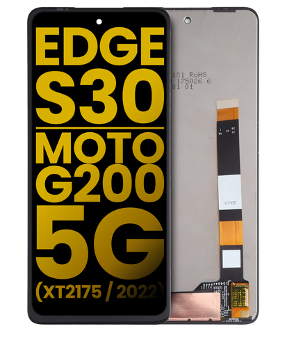LCD Assembly Without Frame Compatible For Motorola Edge S30/Moto G200 5G (XT2175/2022) (Refurbished) (All Colors)