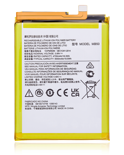 Replacement Battery Compatible For Motorola Edge 5G (XT2141/2021)/Edge S30 (2021)/Moto G200 5G (XT2175/2022) (MB50) (Genuine OEM)