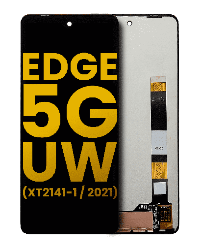 LCD Assembly Without Frame Compatible For Motorola Edge 5G UW (XT2141-1/2021) (Refurbished) (All Colors)