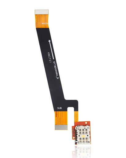 Mainboard Flex Cable With Sim Card Reader Compatible For Motorola Edge 20 (XT2143/2021)