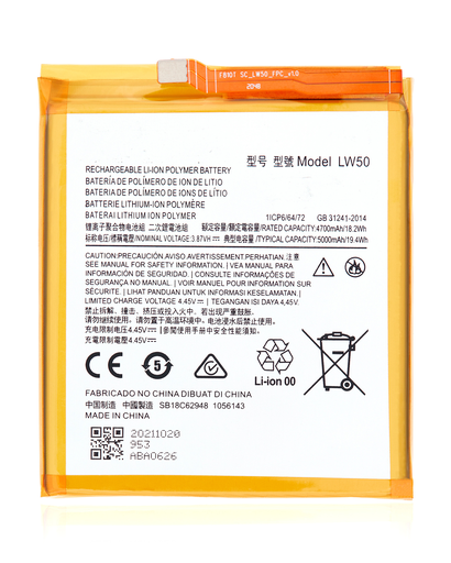 Replacement Battery Compatible For Motorola Edge Plus (XT2061/2020) (LW50)