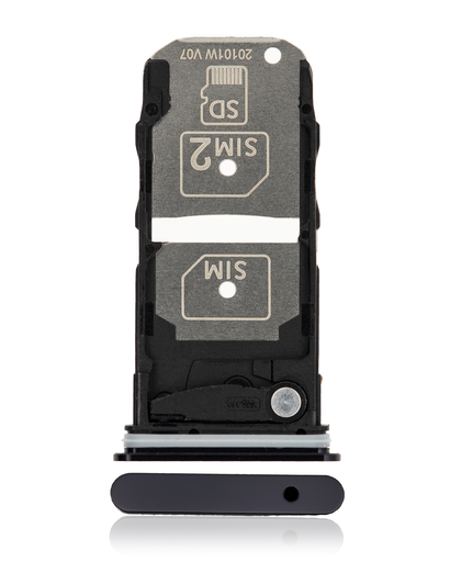 Dual Sim Card Tray Compatible For Motorola Edge 5G (XT2063/2020) (Thunder Gray)
