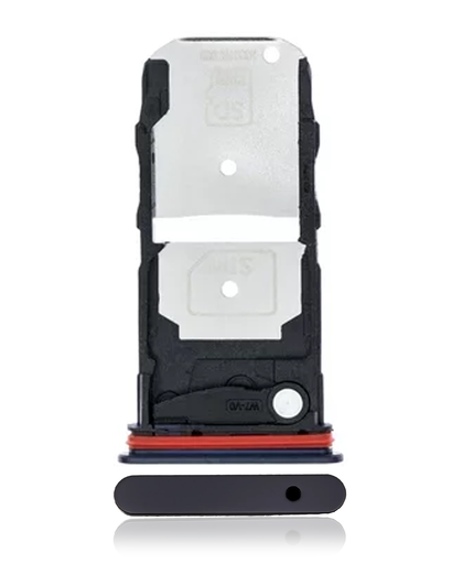 Dual Sim Card Tray Compatible For Motorola Edge 5G (XT2063-3/2020) (Thunder Gray)