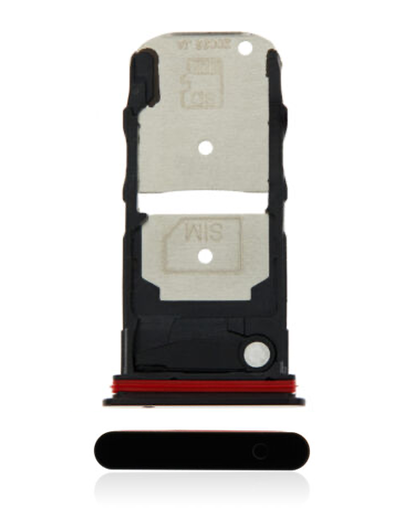 Dual Sim Card Tray Compatible For Motorola Edge 5G (XT2063-3/2020) (Smokey Sangria)