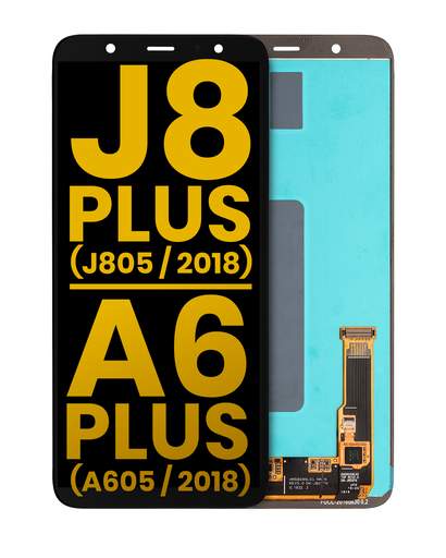 OLED Assembly Without Frame Compatible For Samsung Galaxy J8 Plus (J805/2018)/A6 Plus (A605/2018) (Refurbished) (All Colors)