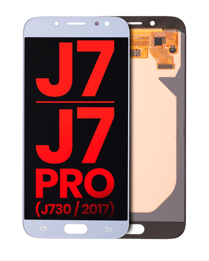OLED Assembly Without Frame Compatible For Samsung Galaxy J7/J7 Pro (J730/2017) (Aftermarket Plus) (Blue/Gray)