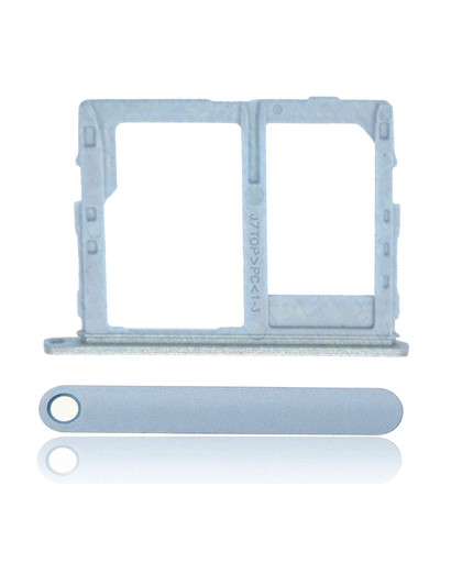 Sim Card Tray Compatible For Samsung Galaxy J7 Refine (J737/2018) (Blue)