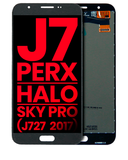 LCD Assembly Without Frame Compatible For Samsung Galaxy J7 Perx/Halo/Sky Pro (J727/2017) (Aftermarket Plus) (Silver/Gray)