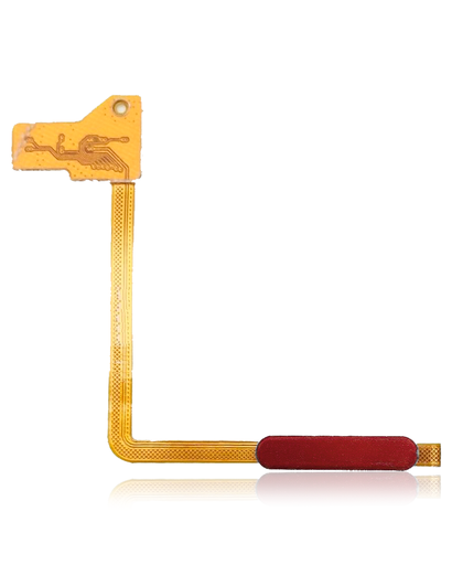 Fingerprint Reader With Power Flex Cable Compatible For Samsung Galaxy J6 Plus (J610/2018) (Red)
