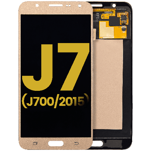 OLED Assembly Without Frame Compatible For Samsung Galaxy J7 (J700/2015) (Refurbished) (White)
