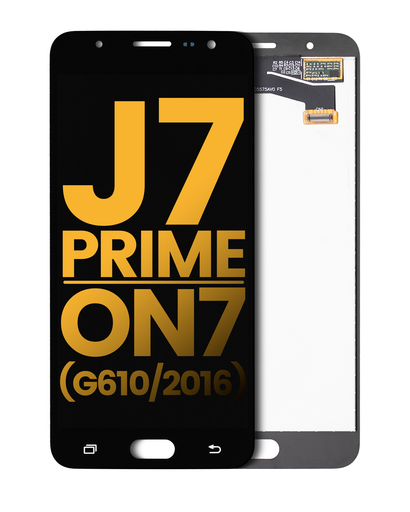 LCD Assembly Without Frame Compatible For Samsung Galaxy J7 Prime/On7 (G610/2016) (Refurbished) (Black)