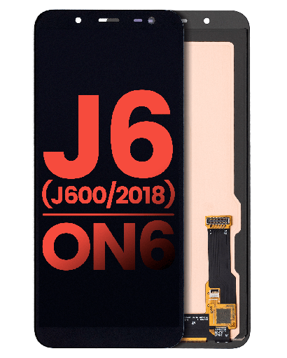 OLED Assembly Without Frame Compatible For Samsung Galaxy J6/On6 (J600/2018) (Aftermarket Plus) (Black)