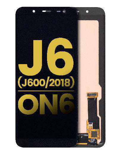 OLED Assembly Without Frame Compatible For Samsung Galaxy J6/On6 (J600/2018) (Refurbished) (Black)