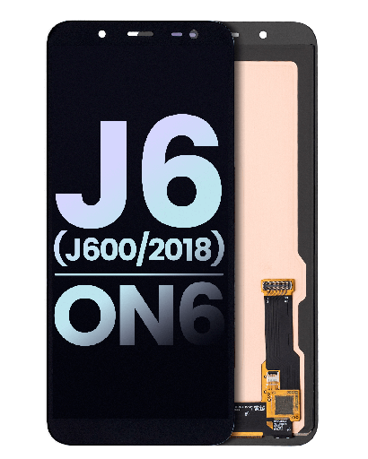 OLED Assembly Without Frame Compatible For Samsung Galaxy J6/On6 (J600/2018) (Service Pack) (Black)