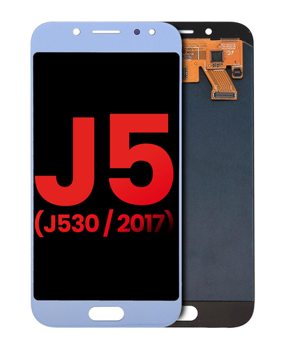OLED Assembly Without Frame Compatible For Samsung Galaxy J5/Pro/Duo (J530/2017) (Aftermarket Plus) (Blue/Silver)