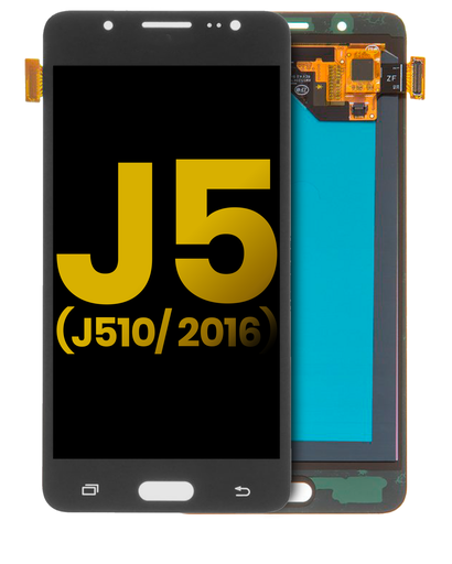 LCD Assembly Without Frame Compatible For Samsung Galaxy J5 Duos (J510/2016) (Refurbished) (Black)