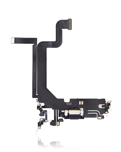 Charging Port Flex Cable Compatible For iPhone 14 Pro Max (Aftermarket Plus) (Deep Purple)