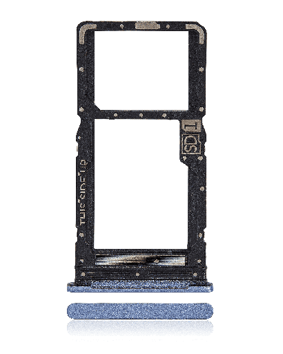 Single Sim Card Tray Compatible For Motorola Moto G34 (XT2363 /2023) (Ice Blue)
