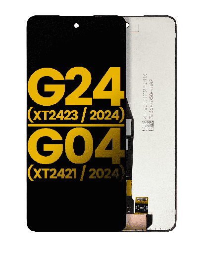 LCD Assembly Without Frame Compatible For Motorola Moto G24 (XT2423/2024)/G04 (XT2421/2024) (Refurbished) (All Colors)