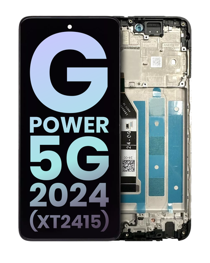 LCD Assembly With Frame Compatible For Motorola Moto G Power 5G (XT2415/2024) (Genuine OEM) (All Colors)