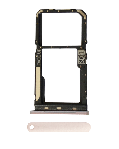 Sim Card Tray Compatible For Motorola Moto G Stylus 5G (XT2315/2023) (Genuine OEM) (Rose Champagne)