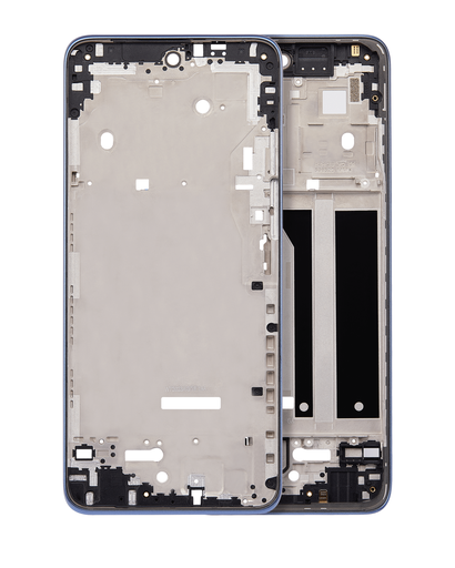 Mid-Frame Housing Compatible For Motorola Moto G Stylus 4G (XT2317/2023) (Blue)