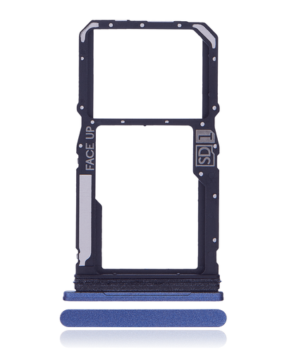 Sim Card Tray Compatible For Motorola Moto G Stylus (XT2317/2023) (Genuine OEM) (Blue)