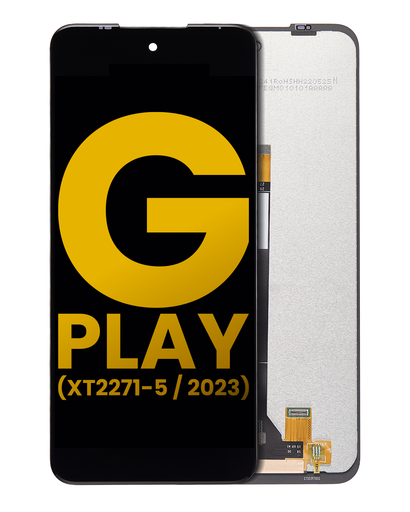 LCD Assembly Without Frame Compatible For Motorola Moto G Play (XT2271/2023) (Refurbished) (All Colors)