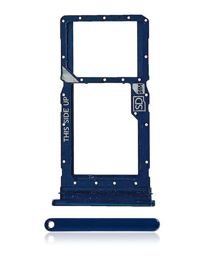 Single Sim Card Tray Compatible For Motorola Moto G 5G (XT2313/2023) (Genuine OEM) (Ink Blue)