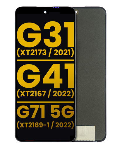OLED Assembly Without Frame Compatible For Motorola Moto G31 (XT2173/2021)/G41 (XT2167/2022)/G71 5G (XT2169/2022) (Refurbished) (All Colors)
