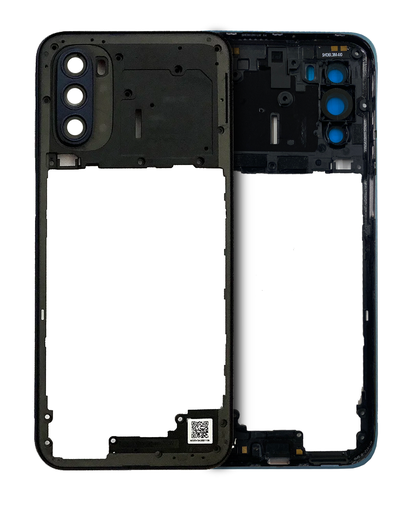Back Housing Compatible For Motorola Moto G41 (XT2167/2022) (Meteorite Black)