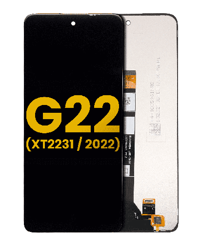 LCD Assembly Without Frame Compatible For Motorola Moto G22 (XT2231/2022) (Refurbished) (All Colors)