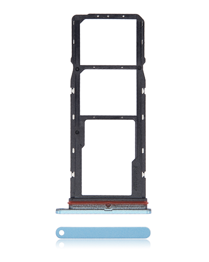 Dual Sim Card Tray Compatible For Motorola Moto G22 (XT2231/2022) (Iceberg Blue)